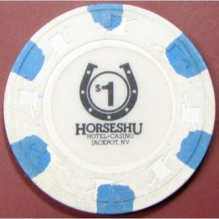 Horseshu. $1 Casino Chip. Jackpot, NV. 21B.