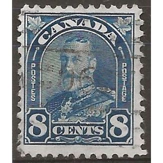 Canada 1930 SG297 8c Blue Fine Used ..
