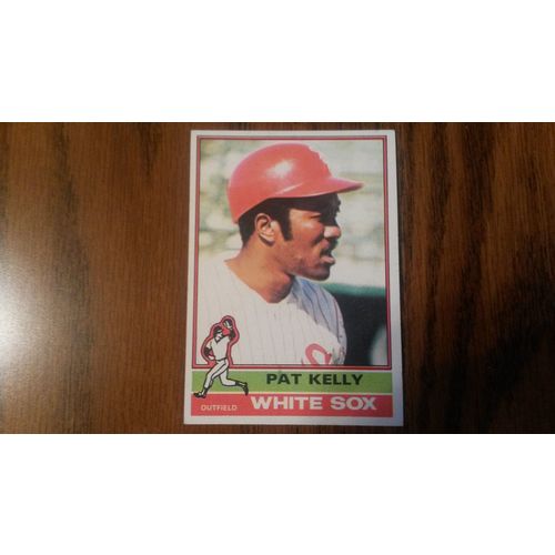 1976 Topps Card # 212 Pat Kelly Very Good-Excellent (4) Chicago White Sox
