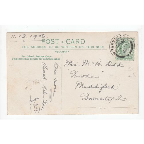 Ploughing Match at Marwood near Barnstaple Devon 1906 Animated Postcard B