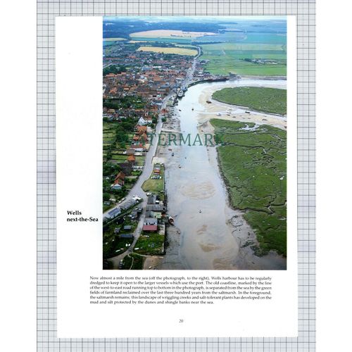 (8613) Wells Next The Sea / Great Yarmouth Gorleston - 1980s Print / Cutting