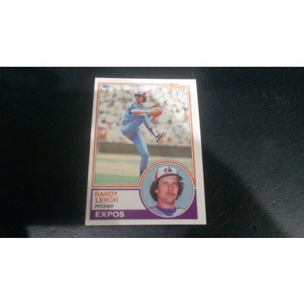 1983 Topps Card # 686 Randy Lerch Very Good-Excellent (4) Montreal Expos