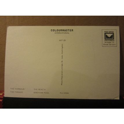 multiview, THE WITTERINGS, CHICHESTER, SUSSEX unused postcard Colourmaster =