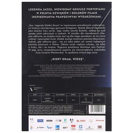 Ikar. Legenda Mietka Kosza (DVD) 2019 Maciej Pieprzyca POLSKI POLISH