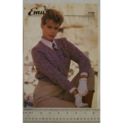 Vintage: Emu 3790 sweater, chunky