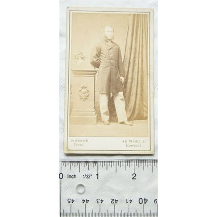 Carte-de-visite Richard Brown, Liverpool - gentleman