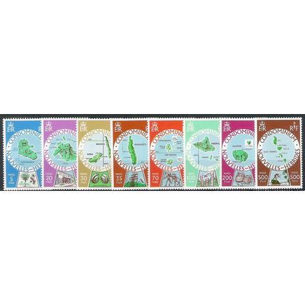 Nouvelles Hébrides N° 495 497 500 501 504 505 506 507 YVERT NEUF ** ( MNH )