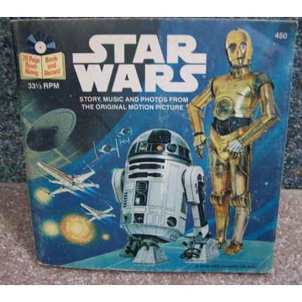Star Wars Read-Along Book & Record #450
