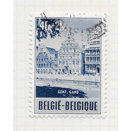 BELGIUM 1954 BEGUINAGE BRUGES RESTORATION NOW CONVENT RELIGION USED 4Fr