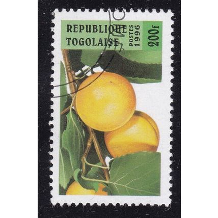 Togo 1996 Fruit Peaches 200f CTO VGC