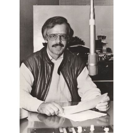 Frank Franke Hessischer Rundfunk TV Presenter German Photo Postcard
