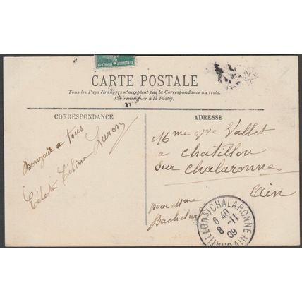 La Rue de Lyon, Paris, 1909 - Lévy CPA LL120