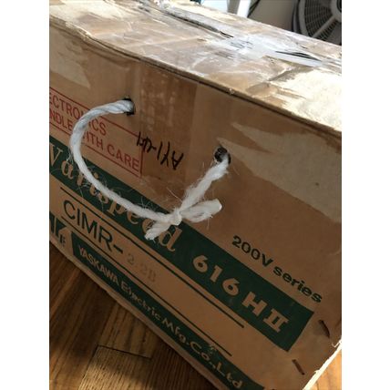 NEW YASKAWA CIMR-2.2B,VARISPEED 616HII,NR71651-1Y2-29 DRIVE 2HP 230VAC,AP