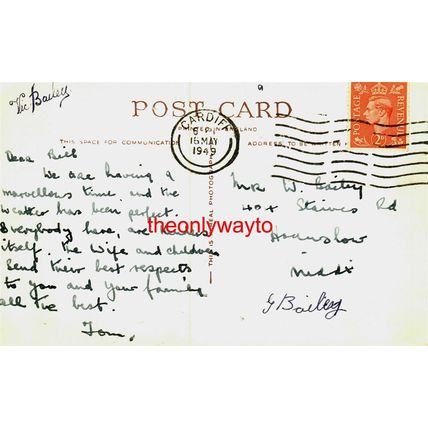 County Council Offices, Cardiff, Wales, RP Postcard, 1949