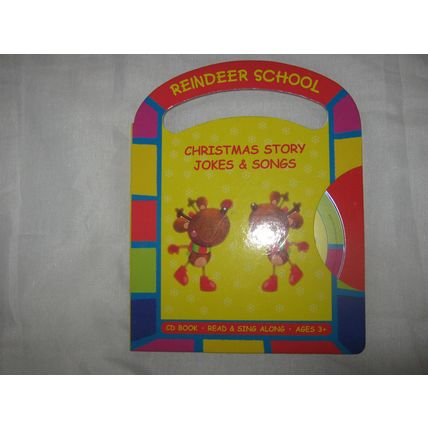Reindeer School Jokes & Songs CD Book