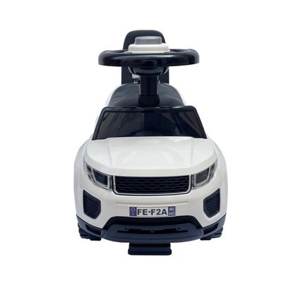 Ricco 3-in-1 Ride On Car Foot To Floor Slider Toddler w/ Horn Steering White