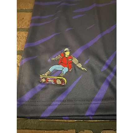 BACK TO THE FUTURE Marty McFly Headgear Classics Basketball Jersey~Never Worn2XL