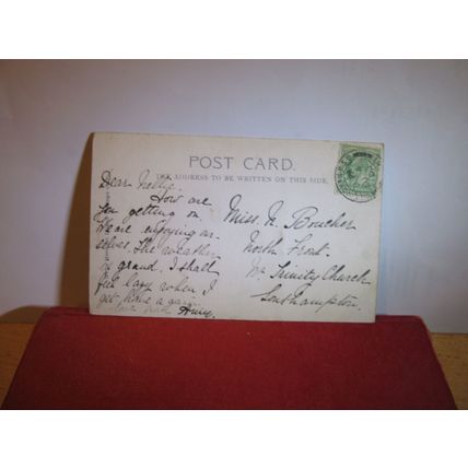ROCHESTER CATHEDRAL, KENT antique used postcard 1905 pm = wrong Tower???