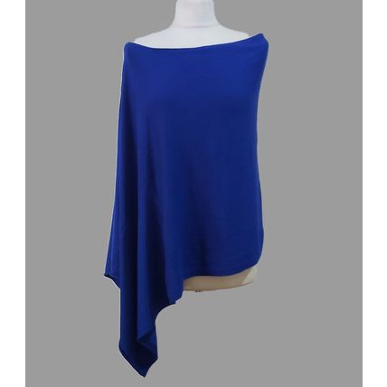 Ex Betty Barclay Top cape Poncho Shawl lightweight off shoulder tunic jumper