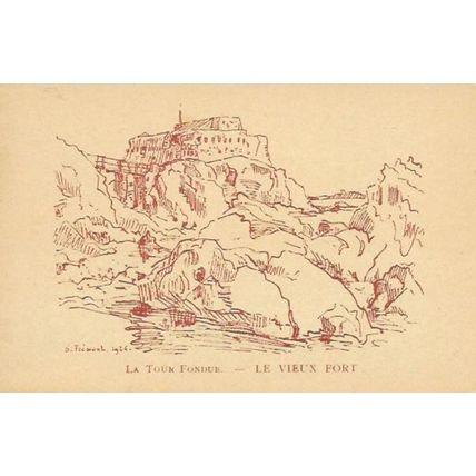 83 - La tour fondue - le vieux fort