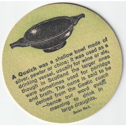 BEER MAT - WHITBREAD BREWERY - TANKARD - (Cat 071) - (1962)