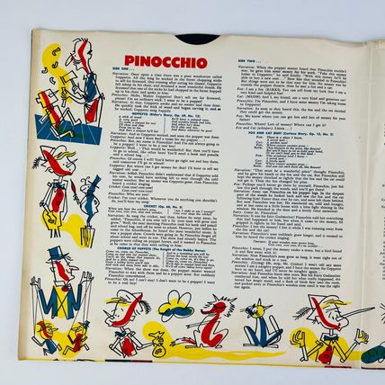 Eugene Lowell Singers – Pinocchio 78RPM 78 RPM 10" Vinyl Record CRG 208