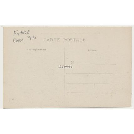 CALAIS Paradise Basin and Fishermen's Quarter France early 20th C. RPPC Collas