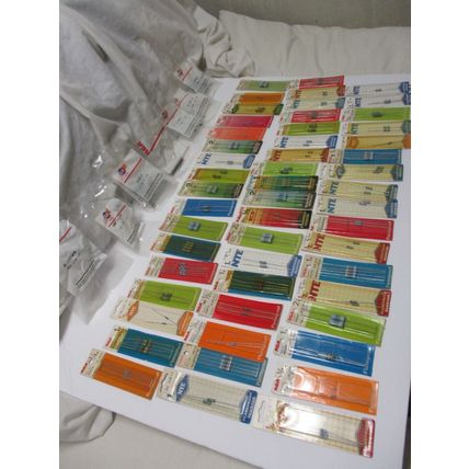 Vintage Lot of 60 Packets Resistors NTE,ECG, RCA,SK Factory Sealed