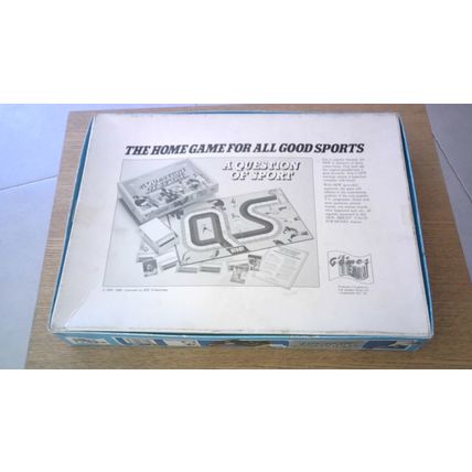 A QUESTION OF SPORT Board Game (Based on the BBC TV Show) VINTAGE 1986