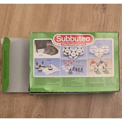 Subbuteo MUNDIAL Goals #61213 Referenced Box Complete