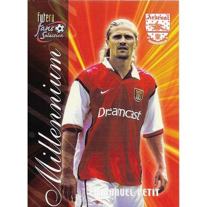 Futera's Arsenal 2000 Fans' Selection: Millennium - Card No. 143, Petit
