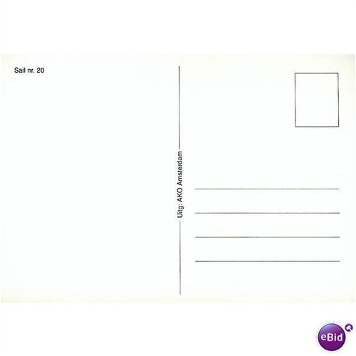Netherlands Postcard - Sail Nr. 20