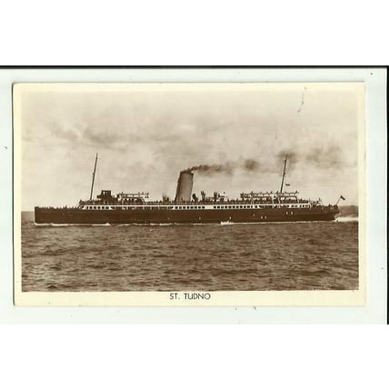 Liverpool & North Wales SS ST TUDNO Postcard (Tierney)