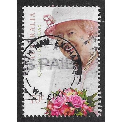 AUS 2014 70c 'QUEENS BIRTHDAY' FINE USED (EBID68-553)