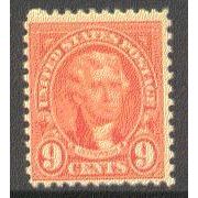 641 9c Thomas Jefferson Average Plus MNH Q1846