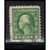 Used 462 1c George Washington Barely Clears K4329
