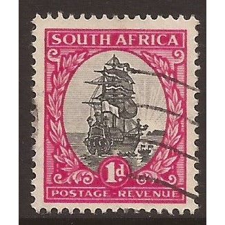 1926-48 South Africa, Van Riebeeck's Ship, Used Stamps, #12