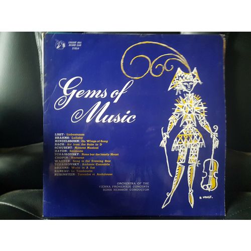Orchestra Of The Vienna Promenade Concerts, Boris Mersson ‎– Gems Of Music