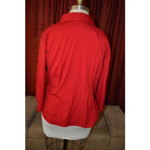 Apt. 9 Stretch Button-up Blouse 2x
