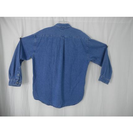 Tommy Jeans (Hilfiger) Men's Denim Shirt, Size XL, Long Sleeve with Logo
