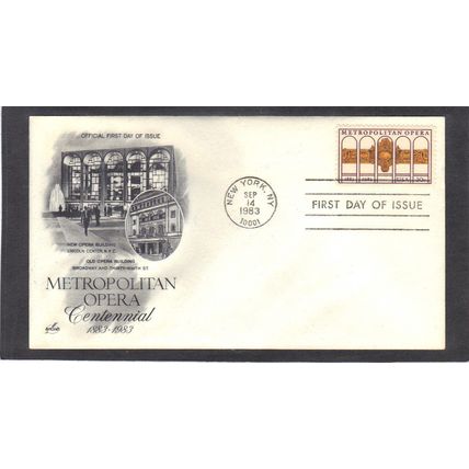 FDC Art Craft 2054 20c Metropolitan Opera (Cachet-U/A) CV00052