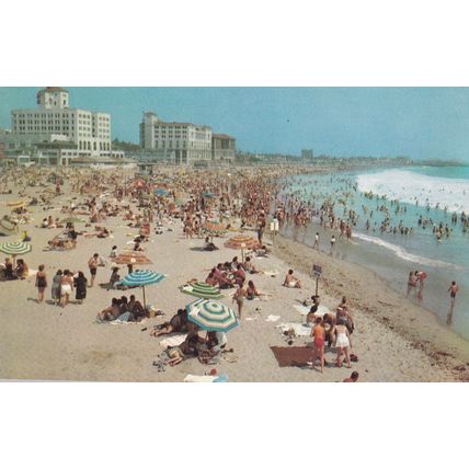 Los Angeles - Lot of 7 - Vintage Postcards - Lil' Tokyo, Chinatown, Santa Monica