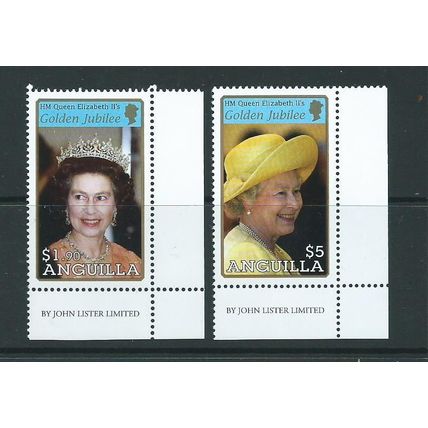 anguilla stamps omnibus qe2 golden jubilee mnh sg1124 sg 1124