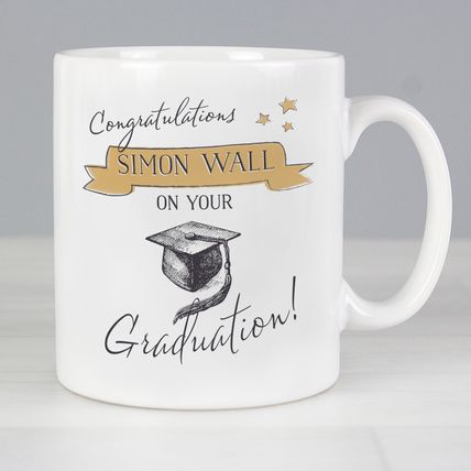 Graduation mug for daughter son children girlfriend boyfriend congratulations