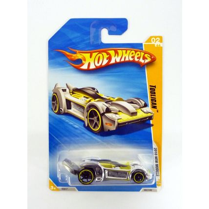 Hot Wheels Tooligan #02 New Models Chrome Die-Cast Car 2010