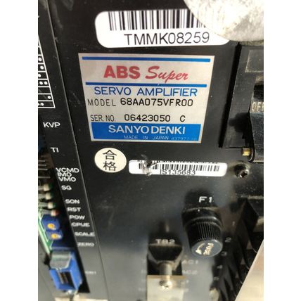 SANYO DENKI 68AA075VFR00 ABS SUPER SERVO AMPLIFIER PRS-1873D,RA11D25602,CP