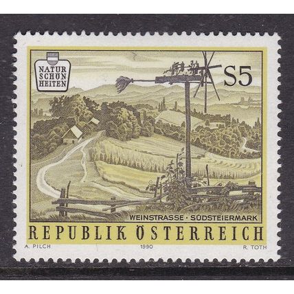 Austria 1990 South Styrian Vineyards 5s Mint Never Hung SG 2222 VGC