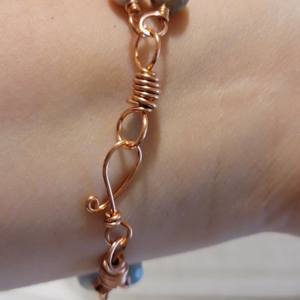 Handmade Amazonite Double Strand Bracelet