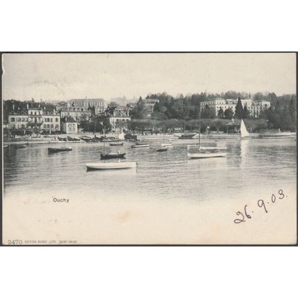 Ouchy, Lausanne, Vaud, 1903 - Burgy CPA