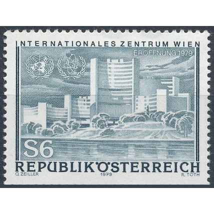 Opening of UNO International Centre, Vienna - Austria 1979 - MNH - MiNr 1617